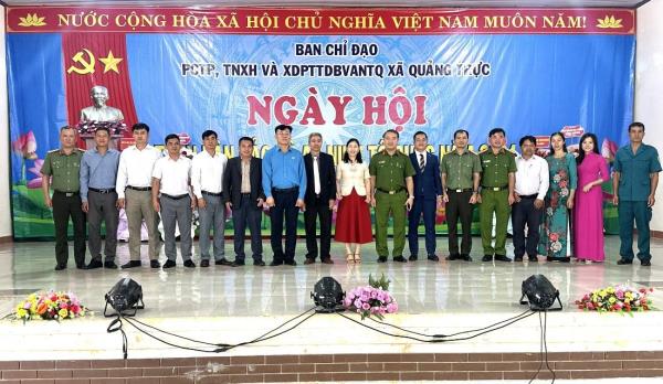 Đắk Nông: Nhiều hoạt động ý nghĩa, thiết thực tại Ngày hội toàn dân bảo vệ ANTQ năm 2024 ở xã Quảng Trực