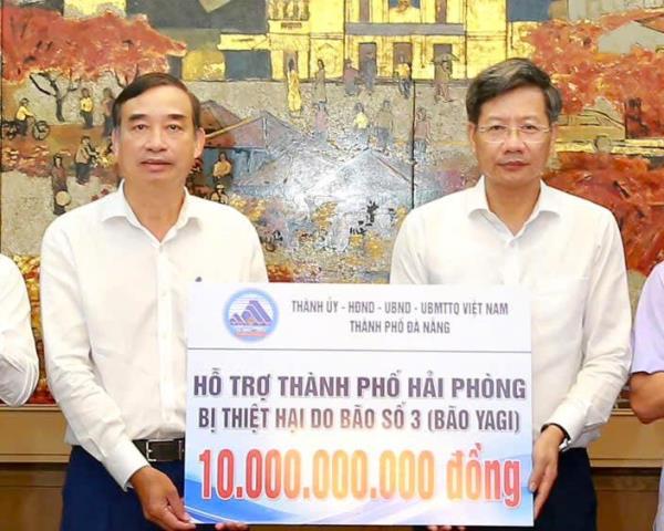 Đà Nẵng kêu gọi chung tay chia sẻ khó khăn cùng nhân dân các tỉnh, thành phía Bắc khắc phục hậu quả thiên tai