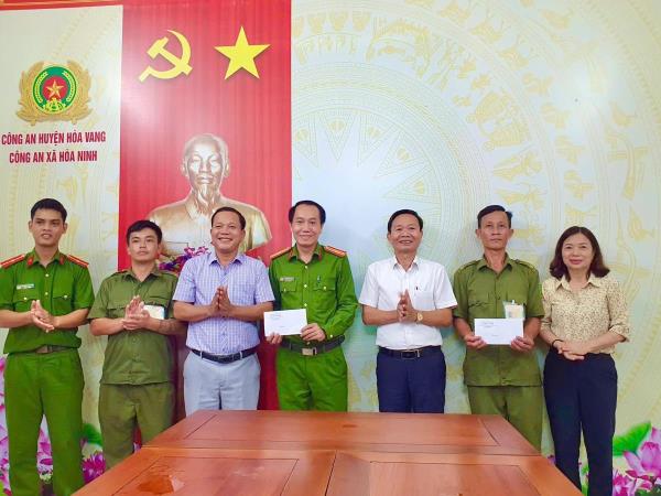 Lực lượng bảo vệ an ninh trật tự ở cơ sở lập công