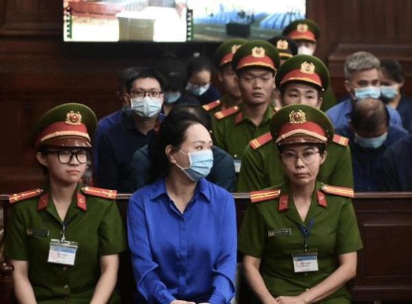 Bị cáo Trương Mỹ Lan bị truy tố 3 tội danh: Lừa đảo chiếm đoạt tài sản Rửa tiền và Vận chuyển trái phép tiền tệ qua biên giới