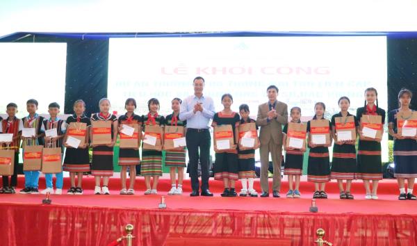 Đà Nẵng khởi công 5 trường phổ thông nội trú liên cấp tại các xã biên giới