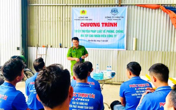 Hướng đến xây dựng mô hình doanh nghiệp không ma túy
