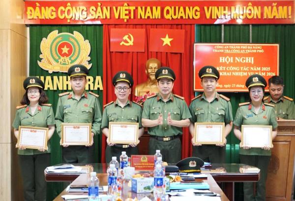 Phát huy vai trò công tác thanh tra trong xây dựng lực lượng Công an TP Đà Nẵng trong sạch, vững mạnh