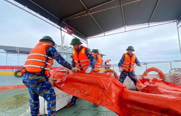 Tăng cường năng lực ứng phó sự cố tràn dầu