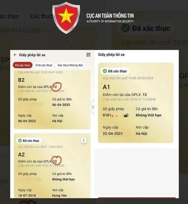 Người dân cần hiểu rõ điểm giấy phép lái xe được tự động cập nhật khi sử dụng dịch vụ công mức độ 2