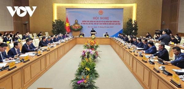 Thủ tướng nêu 8 nhiệm vụ, giải pháp đối với ngành ngân hàng để thúc đẩy tăng trưởng