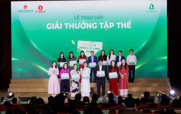 Cuộc thi Gửi tương lai Xanh 2050 mùa đầu tiên tìm ra các chủ nhân giải thưởng