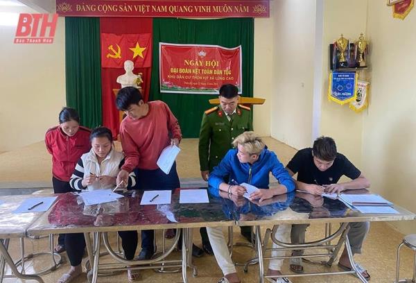 Công an xã sâu sát địa bàn