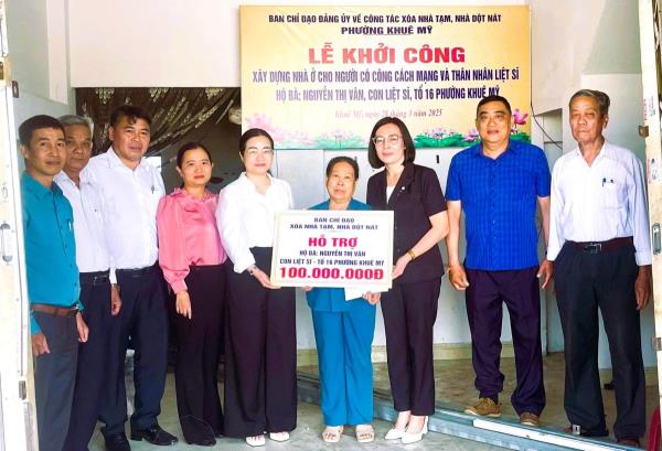 Có 87 đơn vị, tổ chức, doanh nghiệp ủng hộ chương trình Xóa nhà tạm, nhà dột nát số tiền 6,3 tỷ đồng