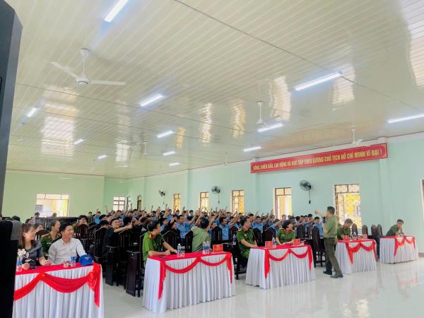 Tuổi trẻ Công an phối hợp tổ chức nhiều hoạt động ý nghĩa tại Trường giáo dưỡng số 3