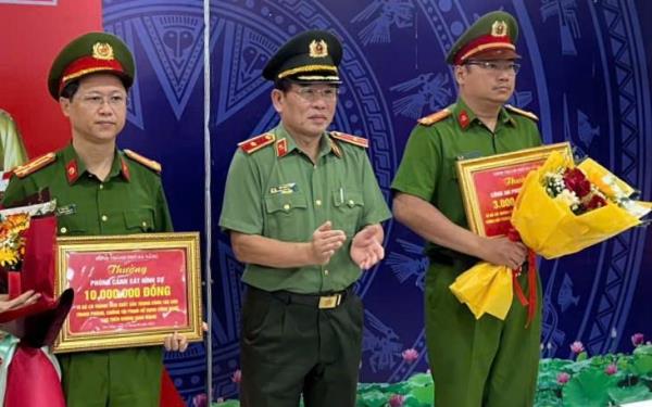 Đà Nẵng khen thưởng các đơn vị có thành tích triệt phá nhiều vụ án lớn