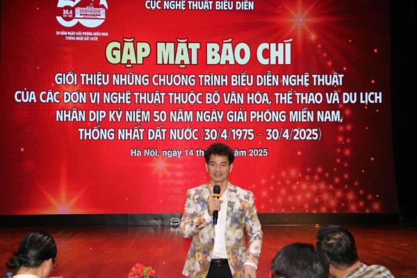 Hơn 1.500 nghệ sĩ biểu diễn trong chuỗi chương trình kỷ niệm 50 năm thống nhất đất nước