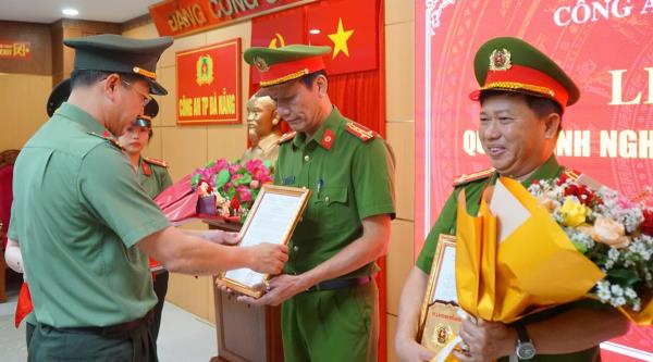 Thêm 3 cán bộ lãnh đạo cấp phòng của Công an Đà Nẵng nghỉ hưu trước tuổi