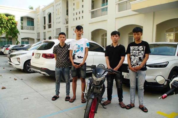 Nhóm thanh niên một đêm gây ra 4 vụ cướp tại Đà Nẵng đã bị bắt