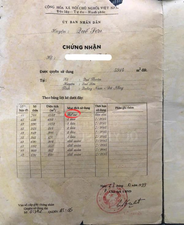 Nhập nhằng chuyện đất thổ cư