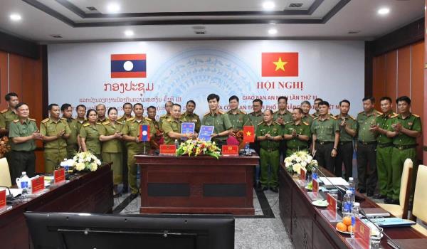 Tăng cường hợp tác, đảm bảo an ninh quốc gia giữa Công an thành phố Đà Nẵng và Công an tỉnh Sê Kông