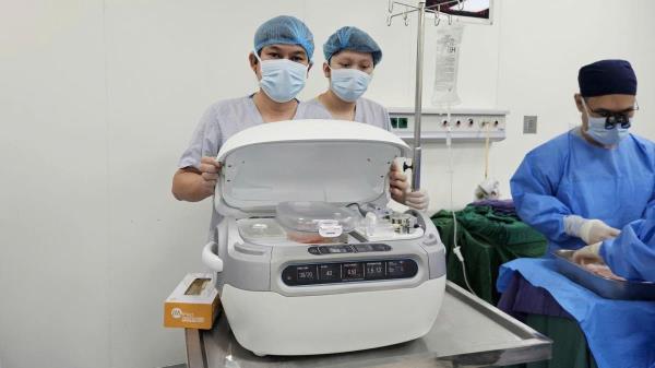 Máy LifePort giúp Bệnh viện Trung ương Huế chinh phục giới hạn ghép thận