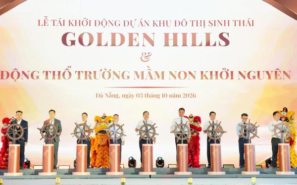 Tái khởi động Dự án Khu đô thị sinh thái Golden Hills