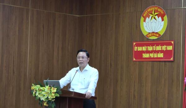 Ủy ban MTTQ Việt Nam TP Đà Nẵng gặp gỡ ứng viên ứng cử ĐBQH Khóa XVI và đại biểu HĐND thành phố Khóa XI nhiệm kỳ 2026-2031