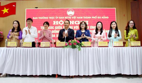 Ứng cử viên đại biểu HĐND thành phố, Đơn vị bầu cử số 3 tiếp xúc cử tri, vận động bầu cử tại phường An Hải