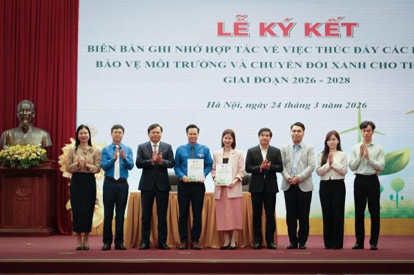 Quỹ Vì tương lai xanh cùng Đoàn Thanh niên Bộ Nông nghiệp  Môi trường chung tay thúc đẩy sáng kiến xanh