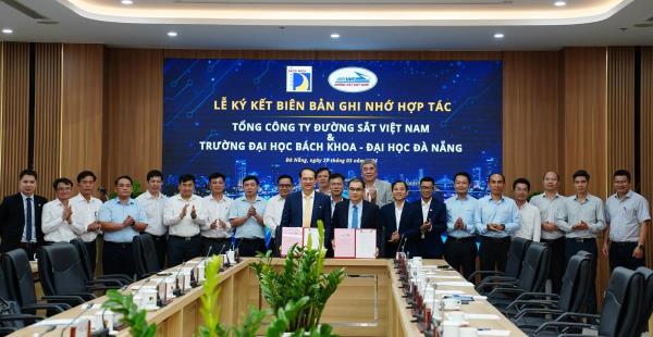Trường Đại học Bách khoa Đà Nẵng hợp tác đào tạo nguồn nhân lực đường sắt chất lượng cao