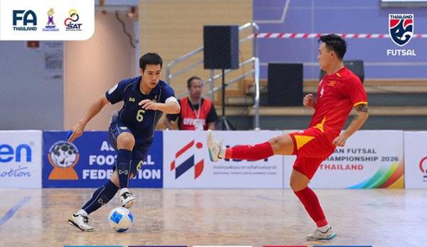 Đội tuyển futsal Việt Nam gặp Indonesia ở bán kết