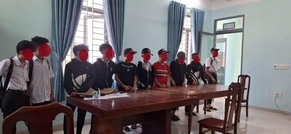 Ngăn chặn kịp thời nhóm học sinh đi đánh nhau