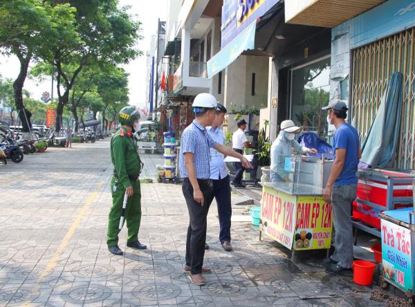 Phường Hòa Xuân nỗ lực lập lại trật tự đô thị