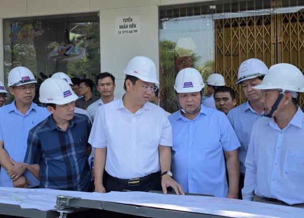 Quảng Ngãi đẩy nhanh tiến độ dự án mở rộng nút giao thông ngã năm cũ