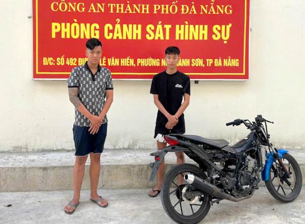 Nhanh chóng làm rõ 2 thiếu niên mang kiếm, chạy xe tốc độ cao gây rối ở Liên Chiểu