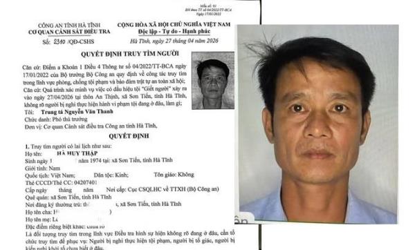 Truy tìm nghi phạm liên quan đến vụ việc có dấu hiệu giết người
