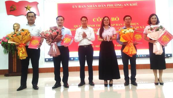 Phường An Khê ra mắt Hội đồng Quản trị Ngân hàng Chính sách xã hội