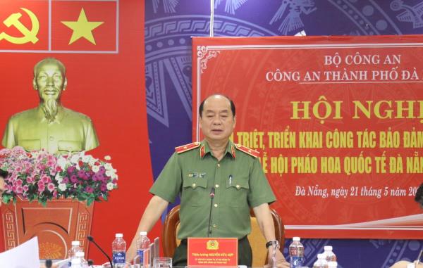 Triển khai công tác bảo đảm ANTT Lễ hội pháo hoa Quốc tế Đà Nẵng