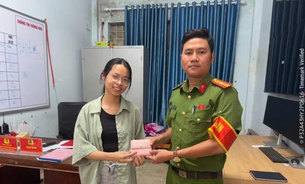 Công an phường Hòa Xuân liên tiếp nhận cảm ơn từ người dân