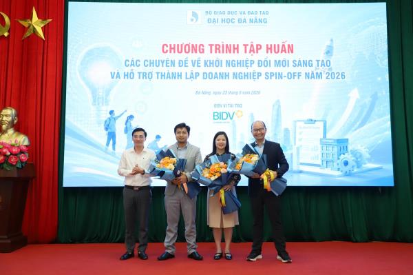 Đại học Đà Nẵng thúc đẩy tinh thần khởi nghiệp đổi mới sáng tạo trong sinh viên