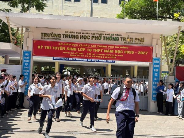 Ngày thi đầu tiên vào lớp 10 THPT năm học 2026-2027 tại Đà Nẵng:  Đề Ngữ Văn vừa sức, phổ điểm dự báo sẽ nhỉnh hơn so với năm trước