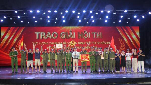 Sôi nổi Hội thi lực lượng tham gia bảo vệ an ninh, trật tự ở cơ sở tại An Hải