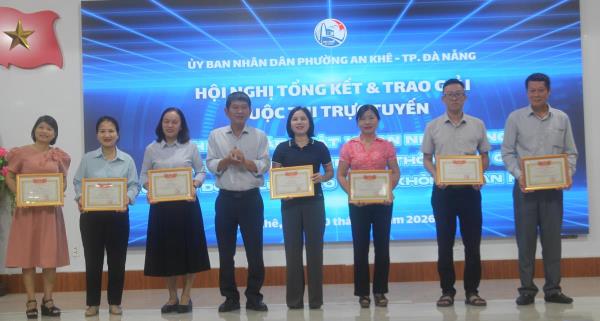 Hơn 3.700 cán bộ, nhân dân phường An Khê tham gia thi tìm hiểu pháp luật về an ninh mạng