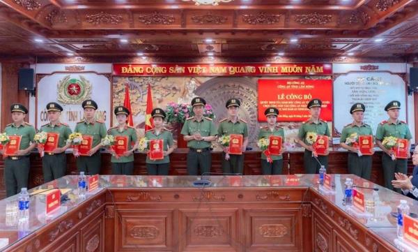 Tuyển chọn 29 công dân vào công tác trong ngành Công an