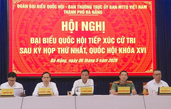 Cử tri Ngũ Hành Sơn kiến nghị nhiều vấn đề dân sinh, phát triển đô thị