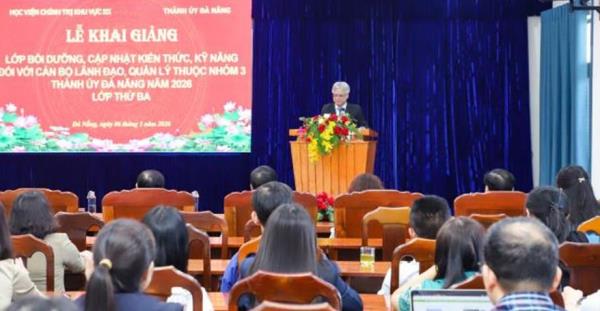 Đà Nẵng nâng cao năng lực cán bộ cơ sở qua lớp bồi dưỡng chuyên sâu