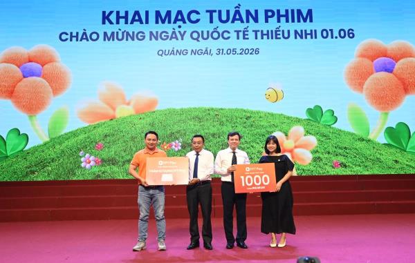 Tuần phim chào mừng Ngày Quốc tế thiếu nhi