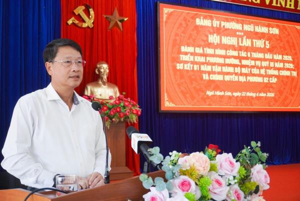 Ngũ Hành Sơn khen thưởng 9 tập thể, cá nhân xuất sắc trong thực hiện mô hình chính quyền địa phương 2 cấp