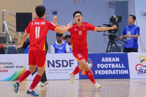 Futsal Việt Nam dự giải quốc tế tại Thái Lan