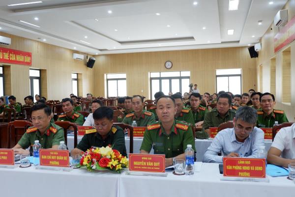 Công an phường Hòa Xuân chủ động nắm chắc tình hình, tỉ lệ điều tra khám phá án cao