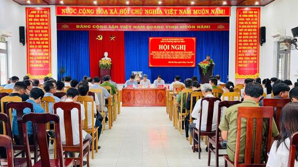 Đẩy mạnh phong trào Toàn dân tham gia phòng, chống ma túy
