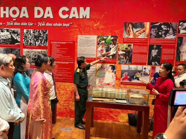 Khai mạc Triển lãm Da cam- Lương tri và công lý Đà Nẵng 2026
