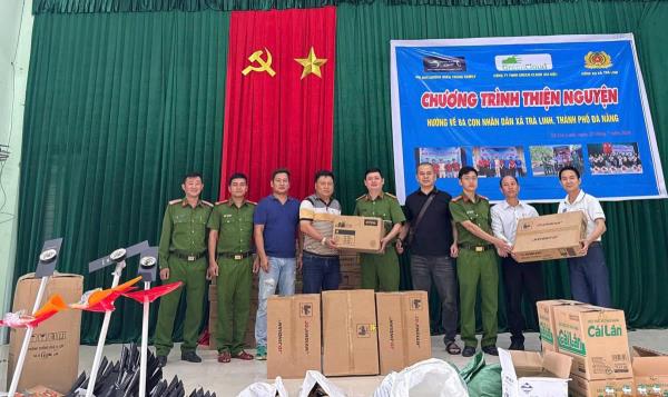 Công an xã và các tấm lòng hảo tâm chăm lo đời sống người dân miền núi
