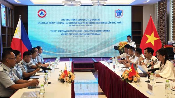 Khai mạc Chương trình giao lưu sĩ quan trẻ Cảnh sát biển Việt Nam - Philippines